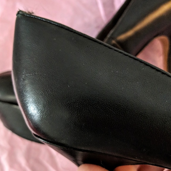 Sam Edelman Black Platform Stilettos - Picture 3 of 8
